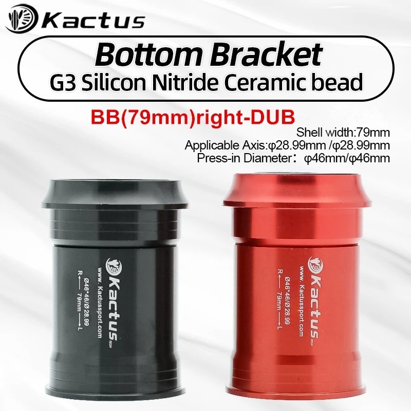 Tech Bike Accessories - Kactus bb79mm suporte inferior rolamento cerâmico