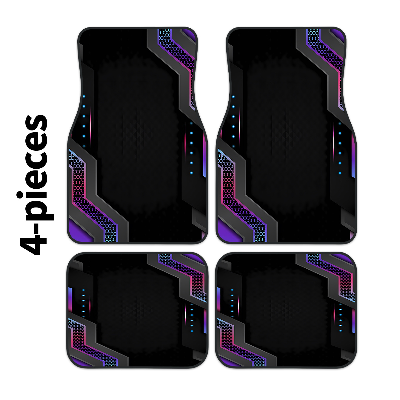 Tech Protect Accessories - 4 peças de tapetes de carro