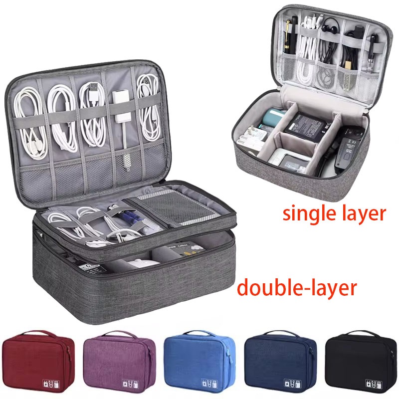 Tech Accessories Kit - Bolsa de Armazenamento de Cabos para