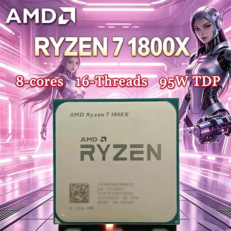 Processador AMD Ryzen 7 1800X  - Amd Cpu Ryzen 7 avaliação e preço
