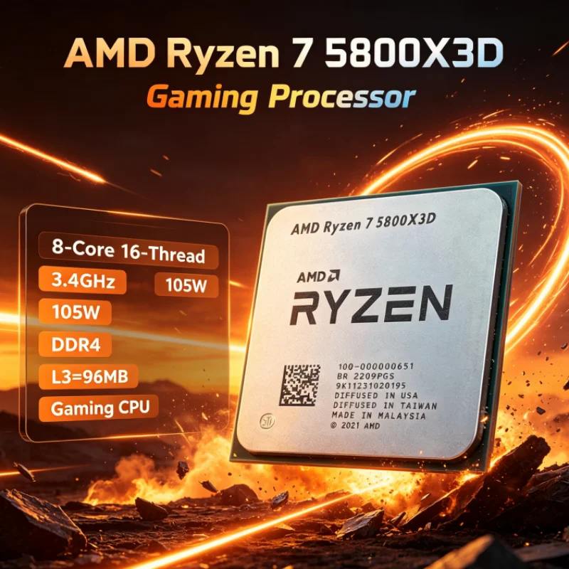 Processador de Jogos AMD R7 58 - Amd Cpu Ryzen 7 avaliação e preço