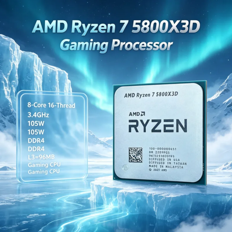 Processador de Jogos AMD R7 58 - Amd Cpu Ryzen 7 avaliação e preço