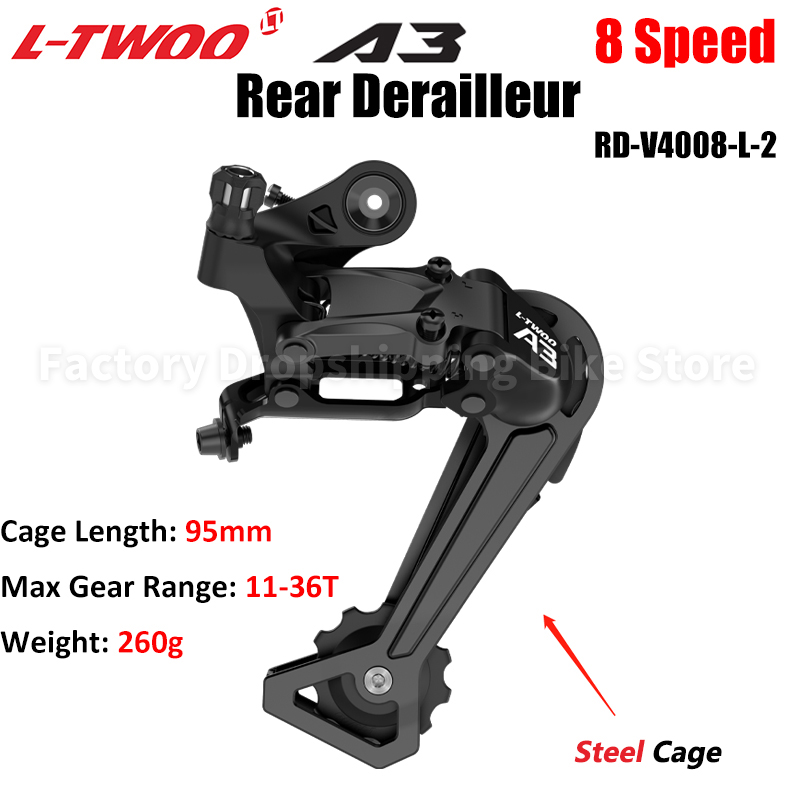 Ltwoo mtb bicicleta a3 1x8 kit - Tech Bike Accessories avaliação e preço