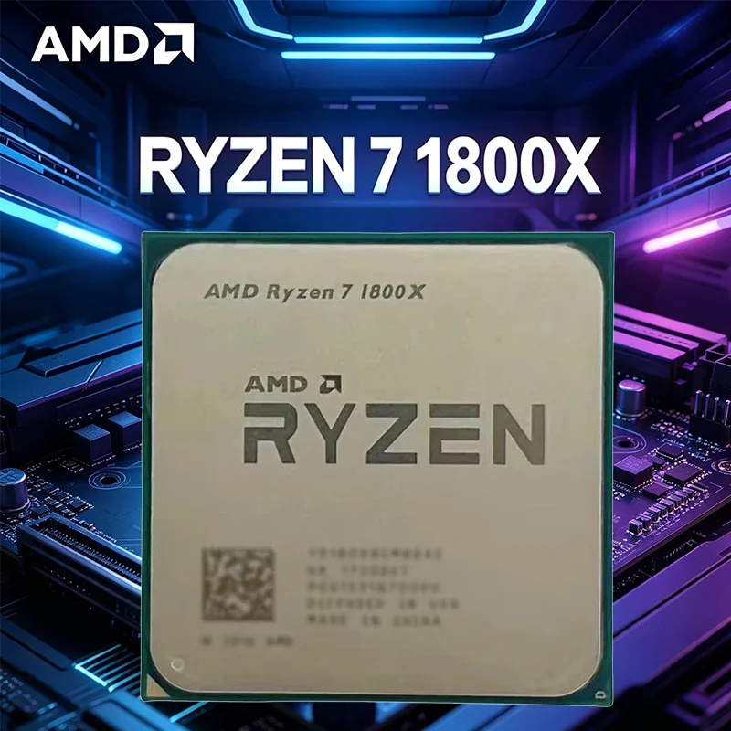 Processador AMD Ryzen 7 1800X  - Amd Cpu Ryzen 7 avaliação e preço