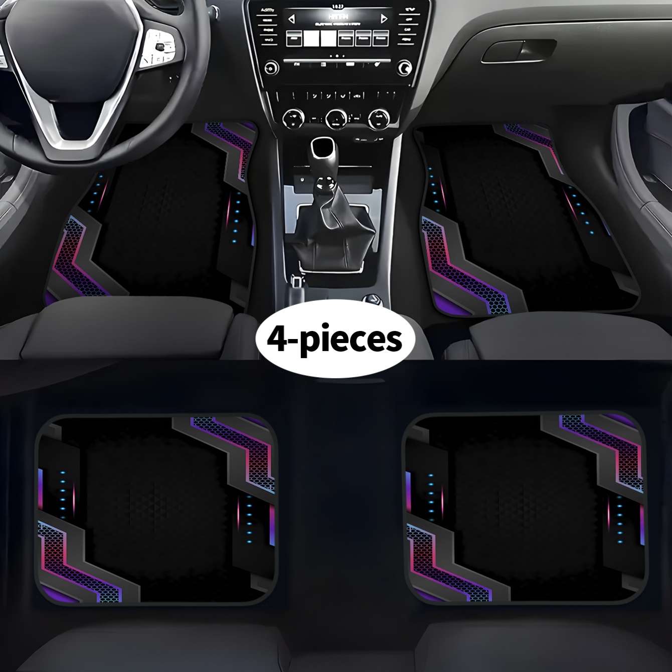 4 peças de tapetes de carro im - Tech Protect Accessories avaliação e preço