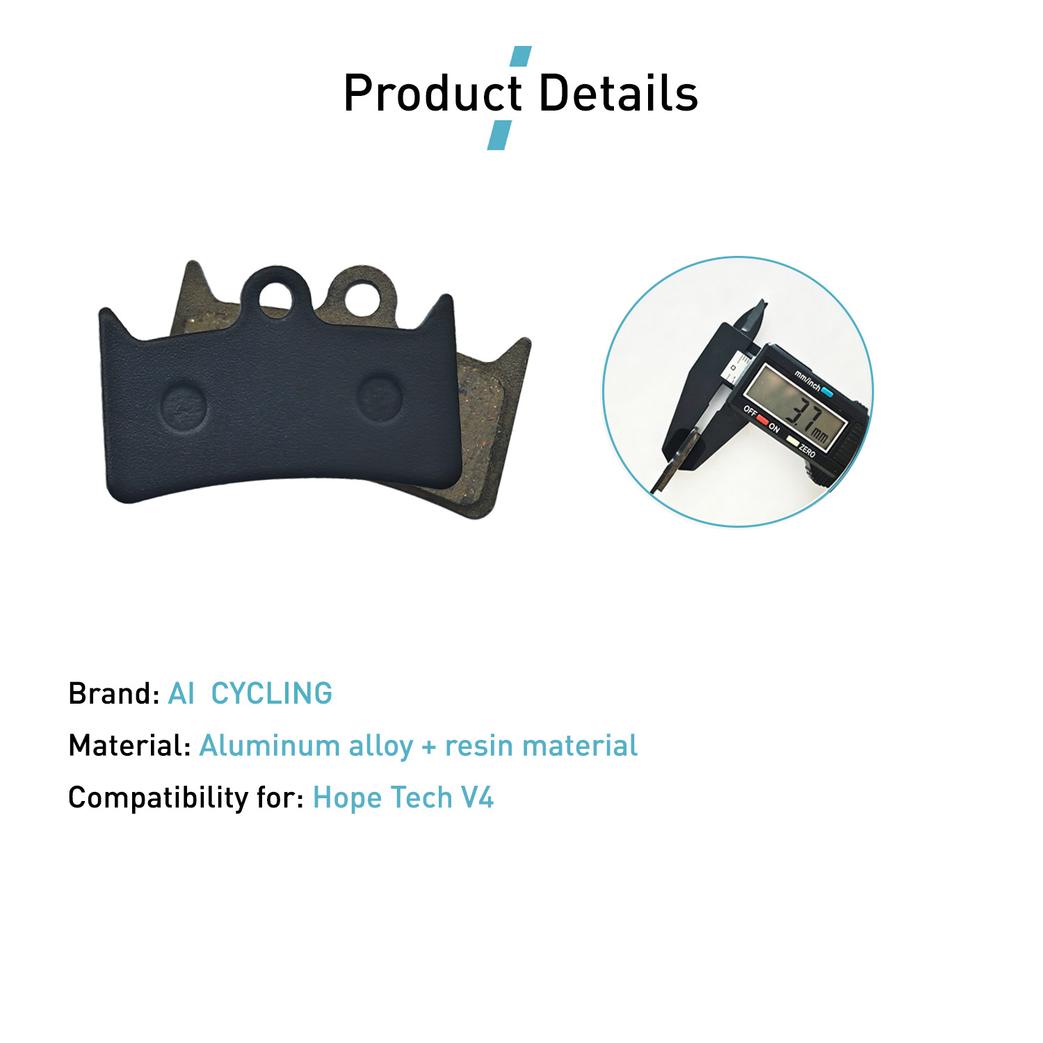 4 Pares de Pastilhas de Freio  - Tech Bike Accessories avaliação e preço