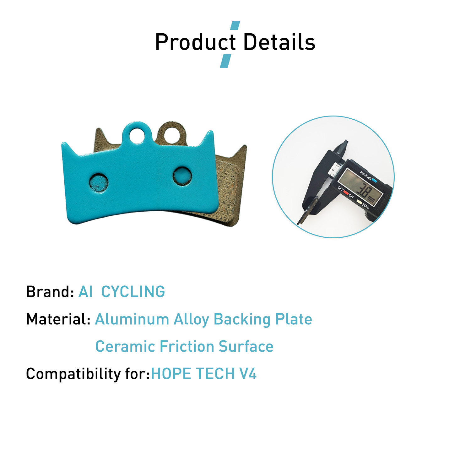 4 Pares de Pastilhas de Freio  - Tech Bike Accessories avaliação e preço